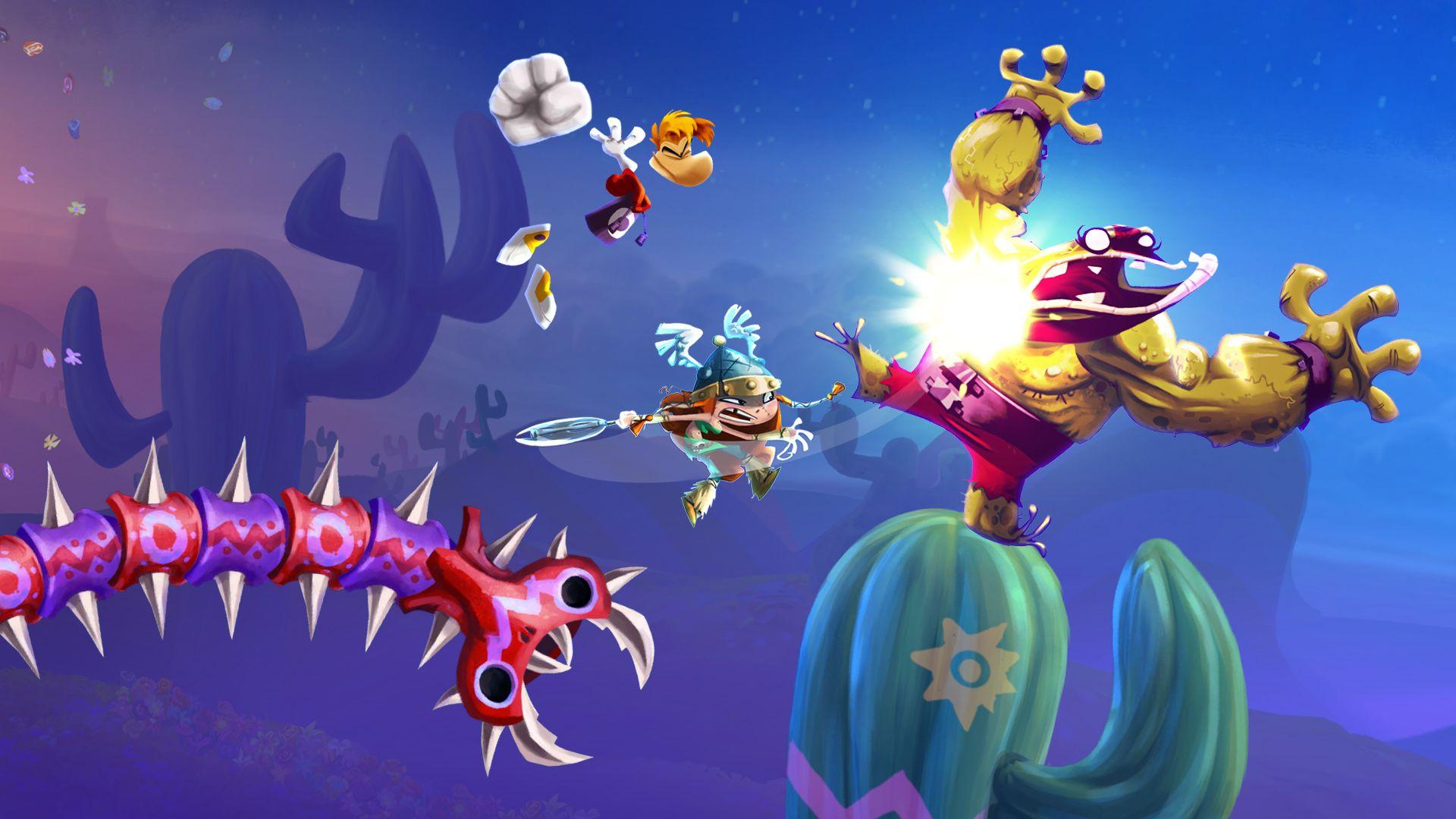 Rayman Legends. build game. Game ui and Illustrations