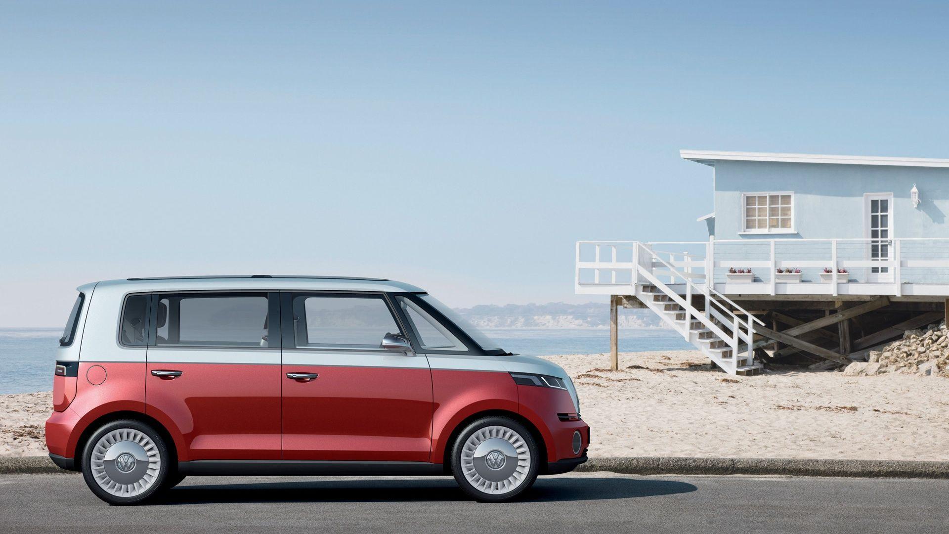 VW Bulli side desktop PC and Mac wallpaper
