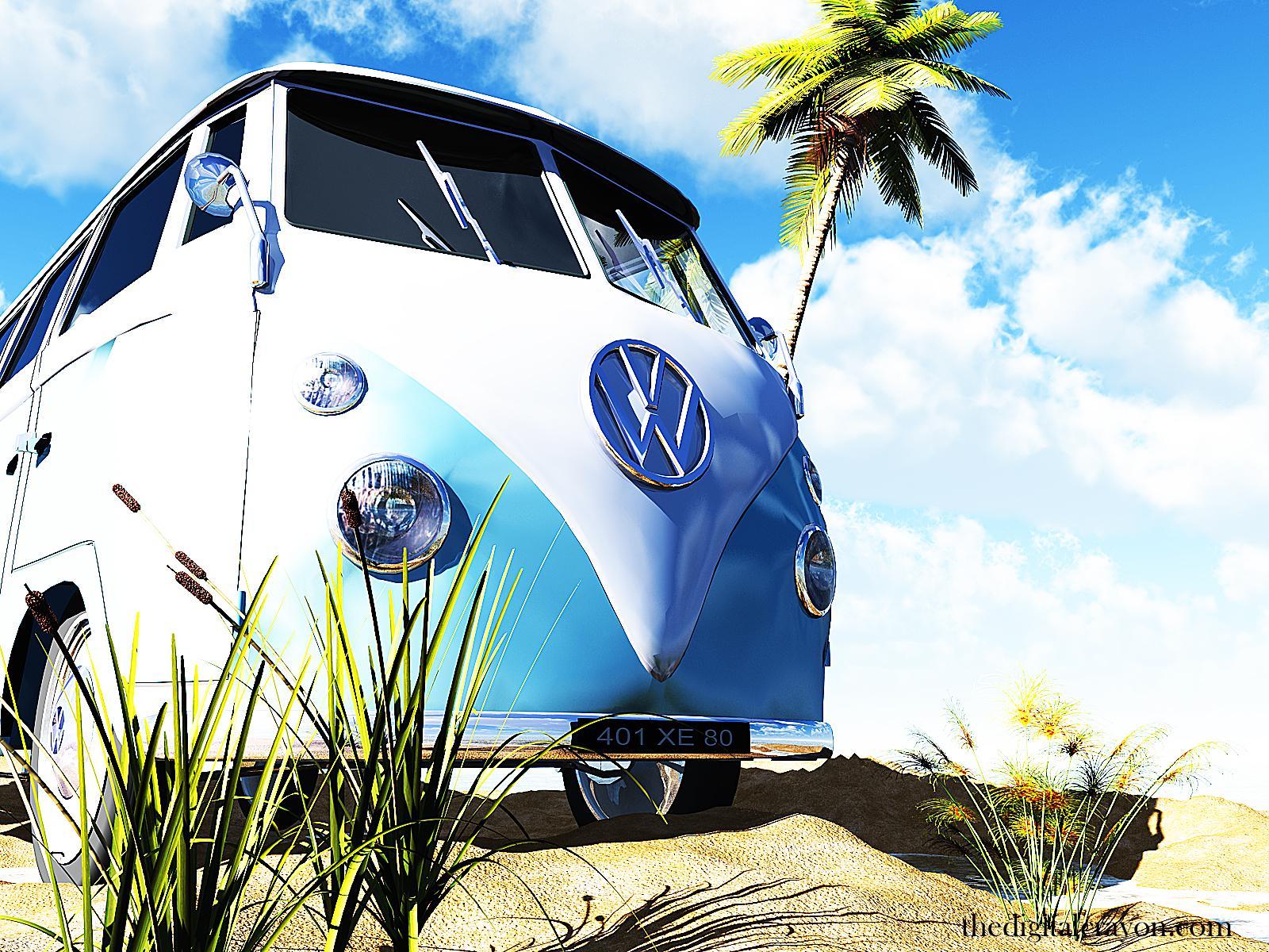 VW BUS WALLPAPER
