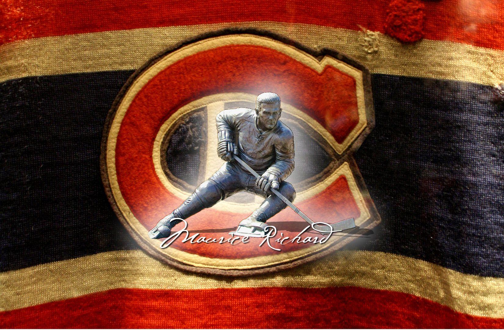 Hockey Maurice Richard Montreal Canadiens wallpaperx1080