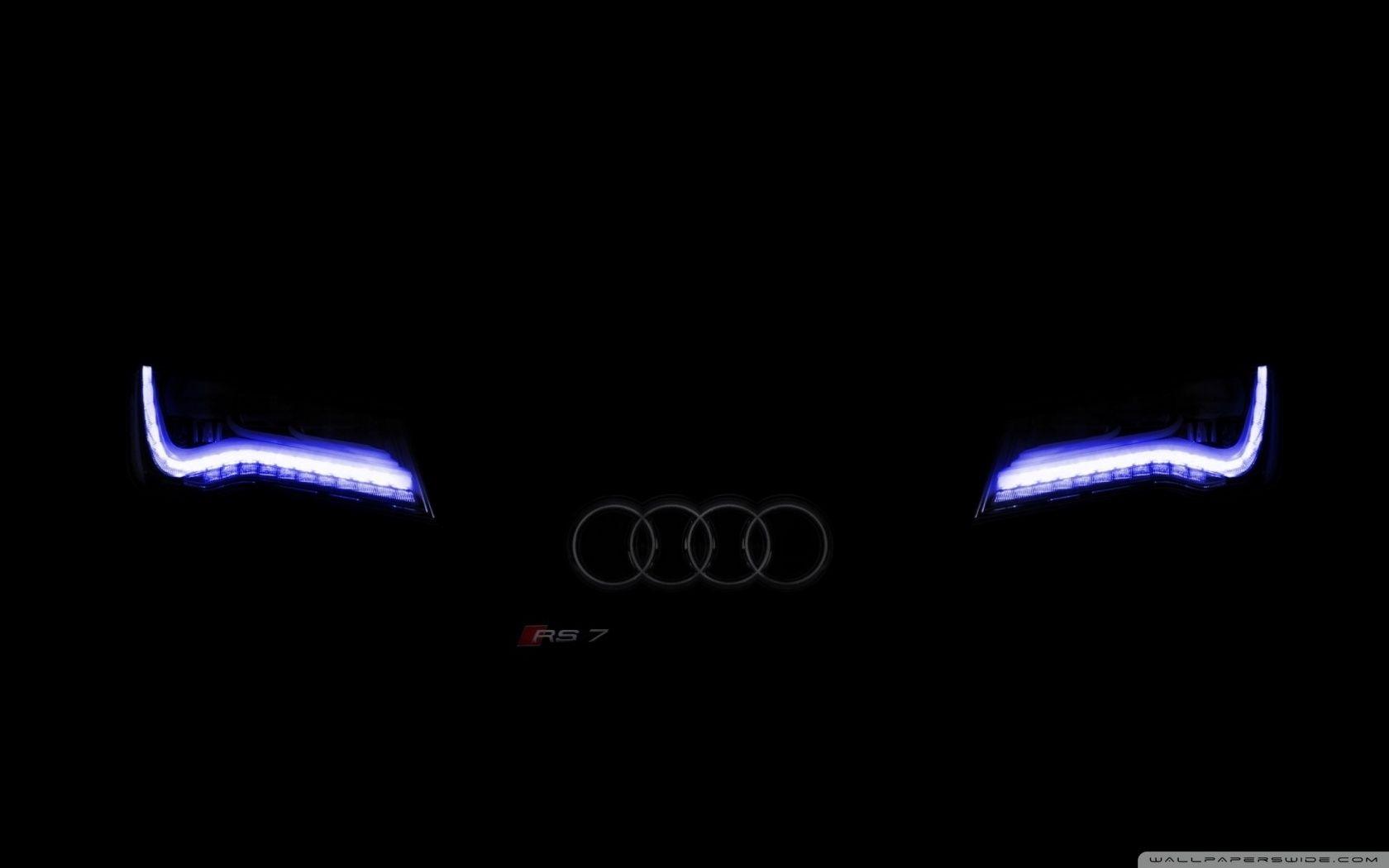 Faded Audi Xenon Blue ❤ 4K HD Desktop Wallpaper For 4K Ultra HD TV