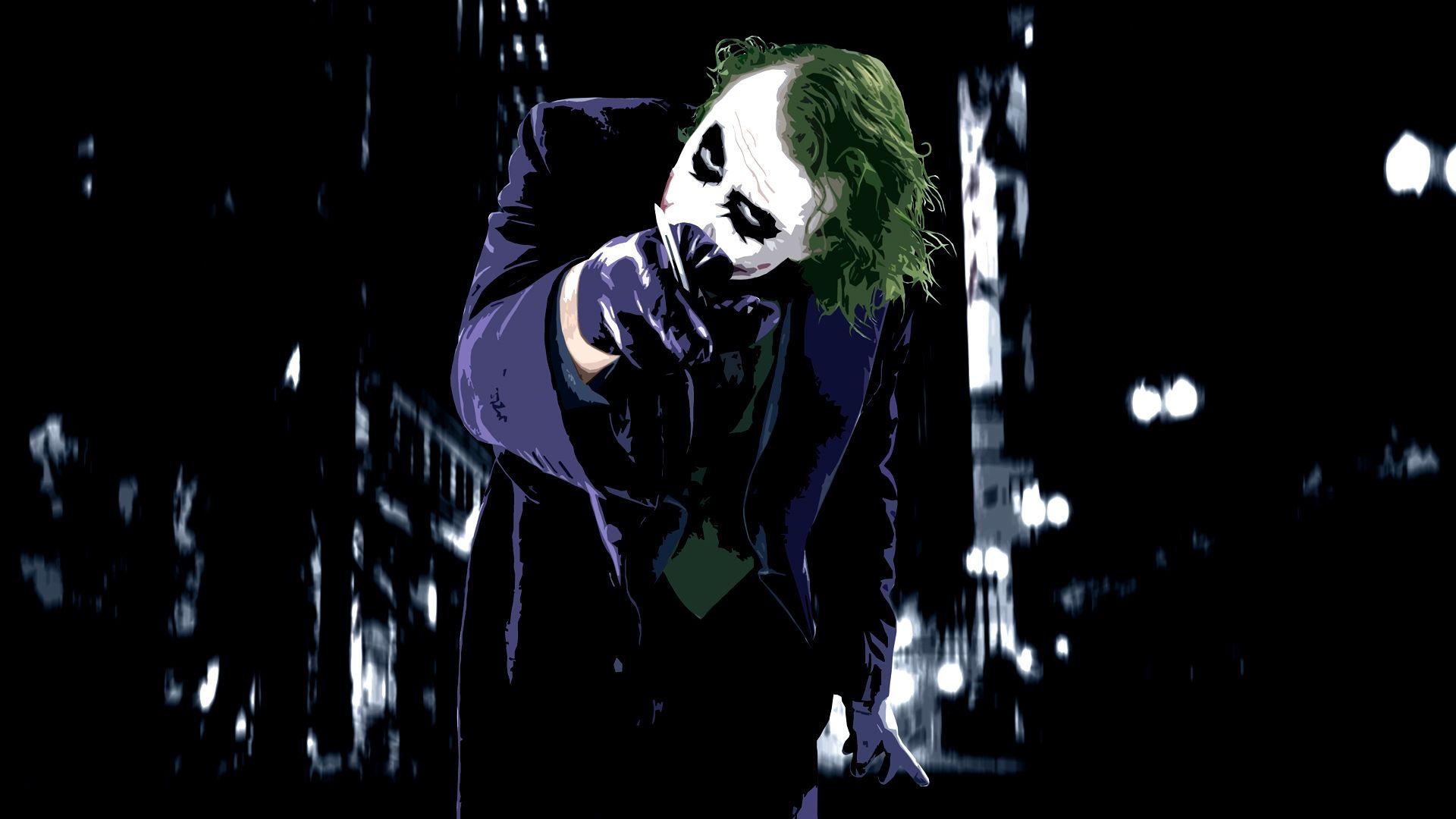 Download Wallpaper 1920x1080 joker, card, vector Full HD 1080p HD