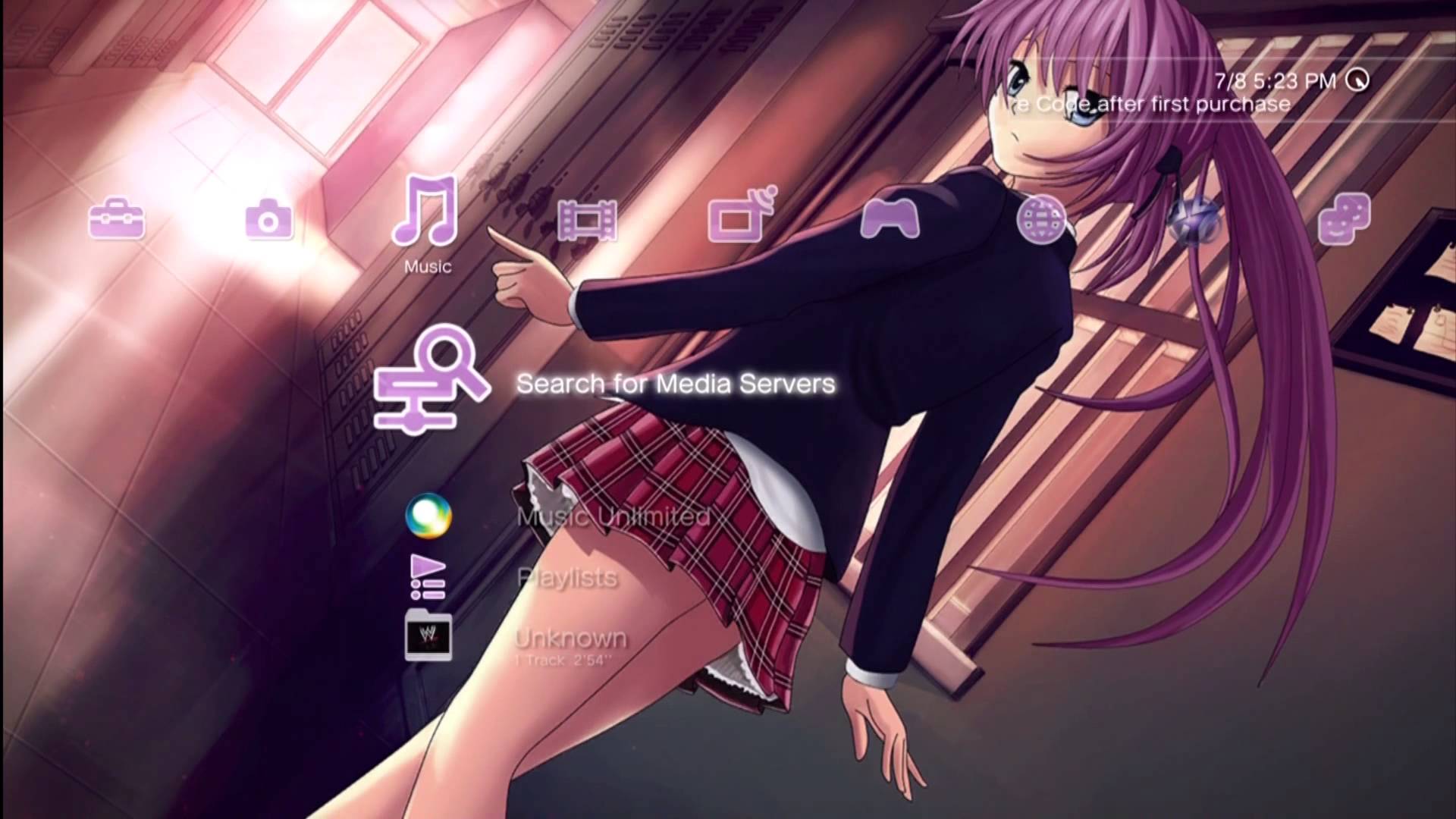 PS3 Dynamic Theme: After Class