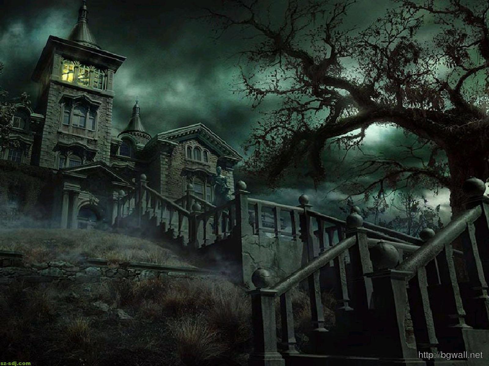 Horror House Wallpaper Background