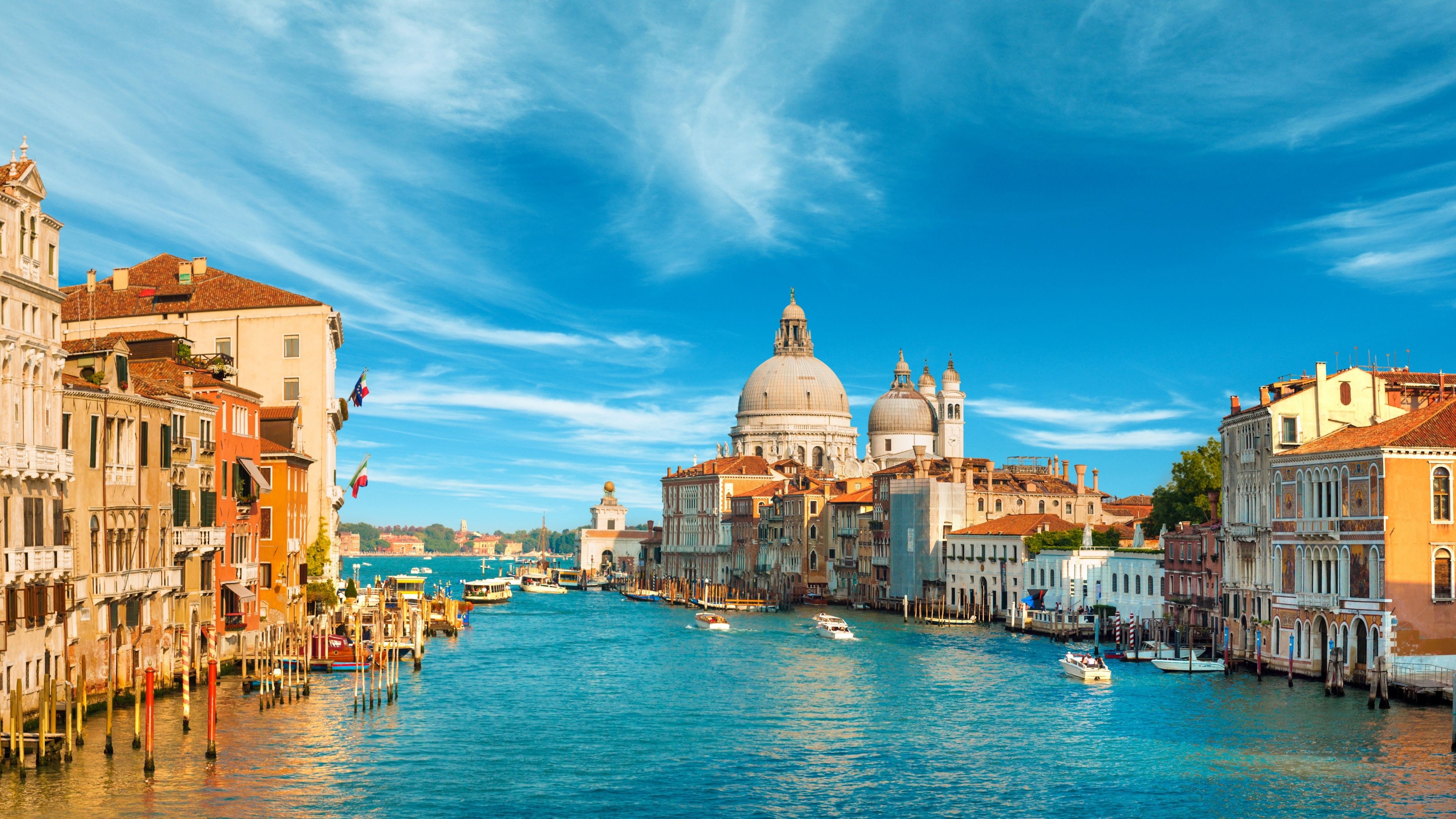 Wallpaper Grand Canal, Venice, Italy, HD, 4K, World