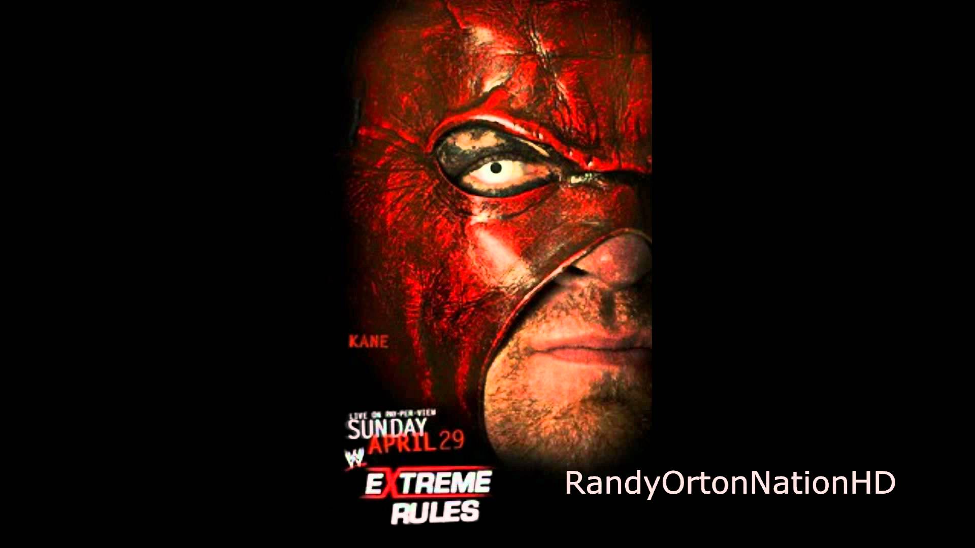 WWE Extreme Rules 2012 Official Poster (Ft: Masked Kane) (HD)