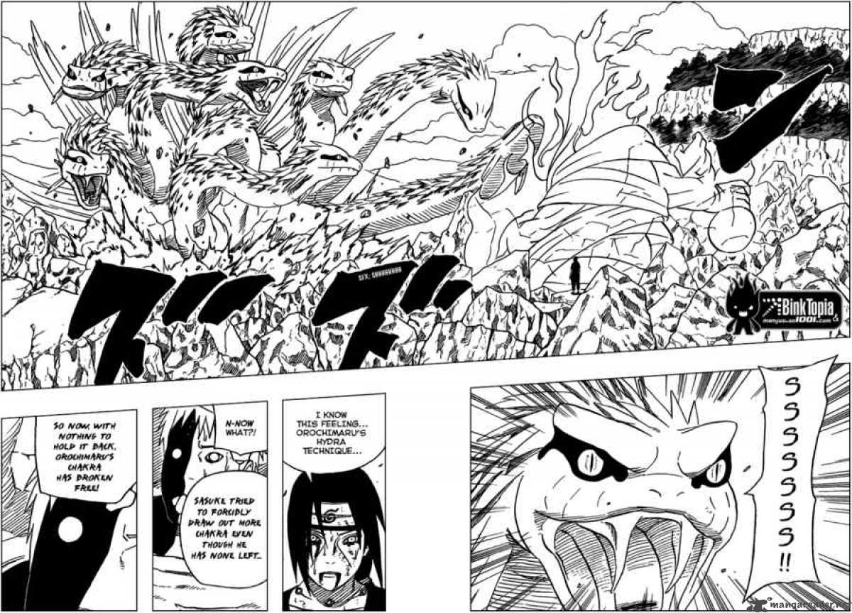 Kisame and Hidan vs Orochimaru and Kabuto and Manga