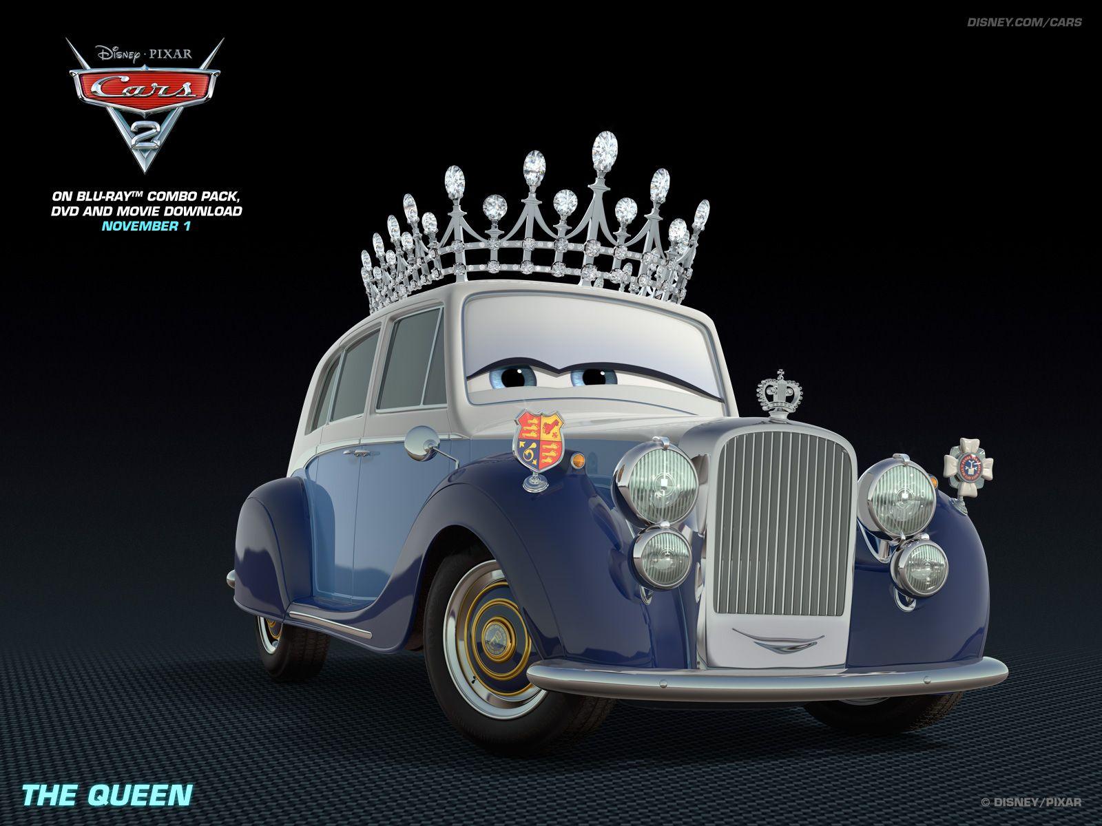 Queen Disney Pixar Cars 2 HD Wallpaper for iPhone