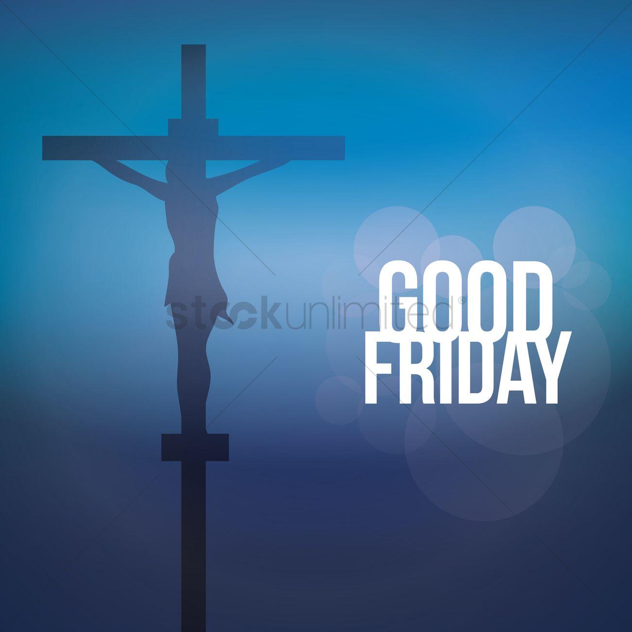 Good friday background Vector Image