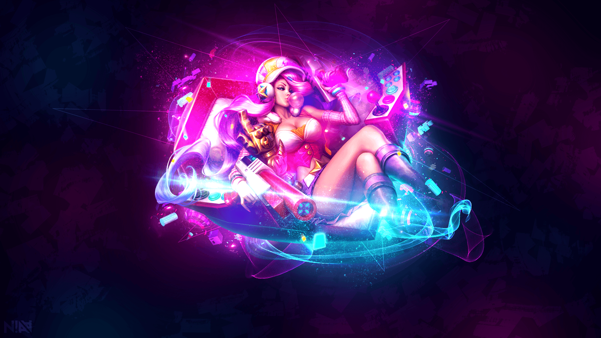 Wallpaper.wiki Arcade Miss Fortune By Keniaaaa PIC WPC0011797
