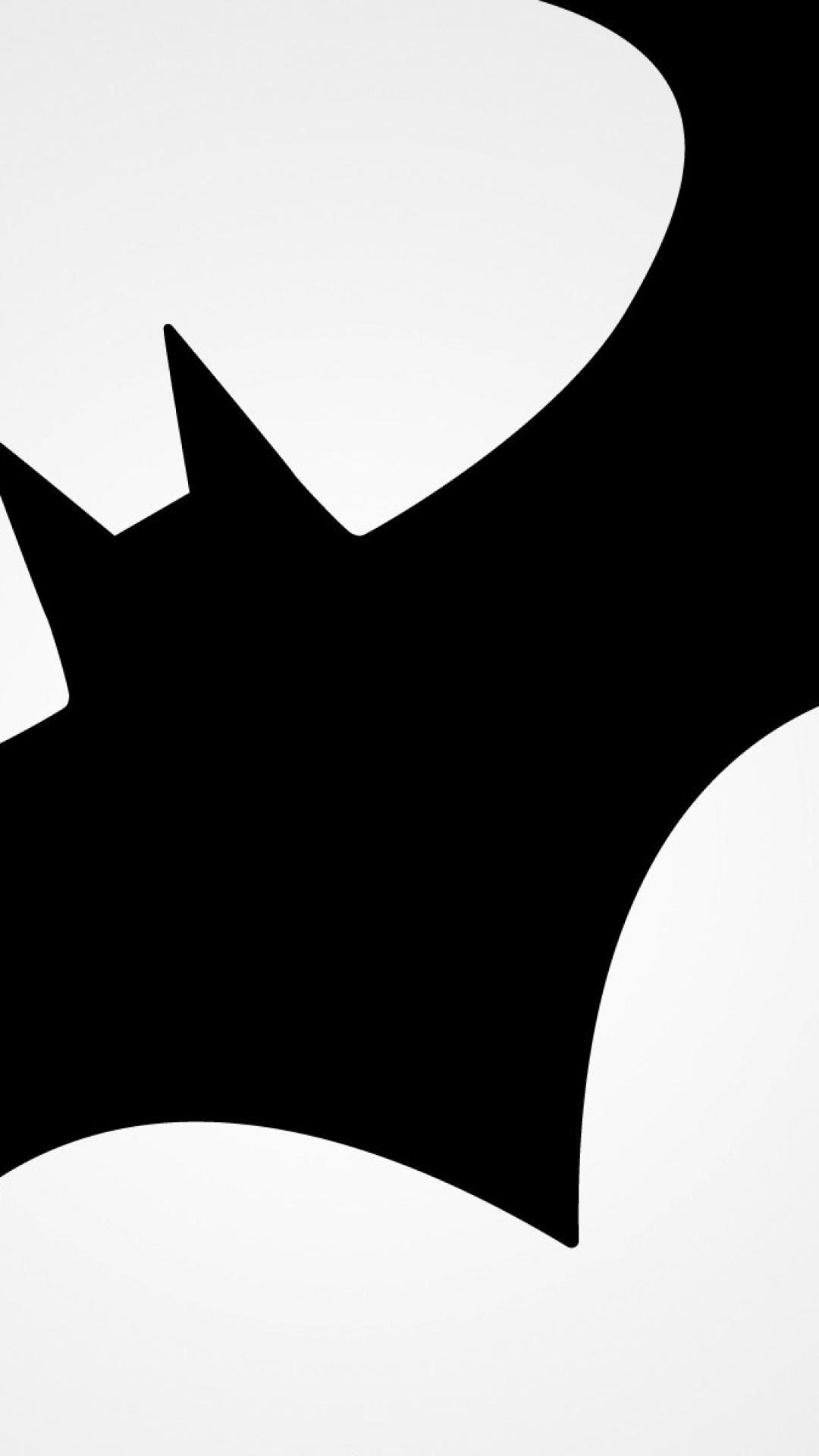 comics digital art simple background batman logo 1080x1920