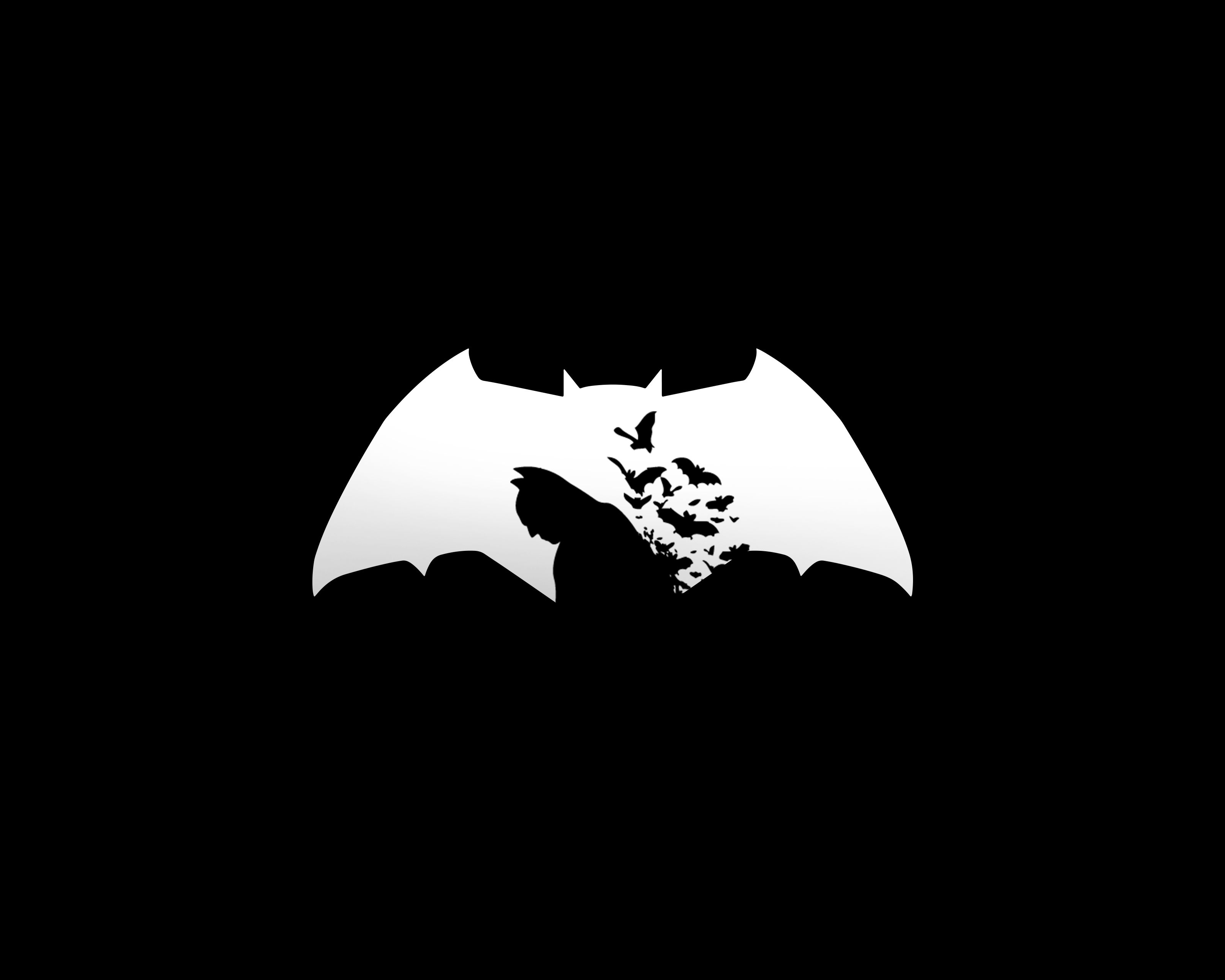 Batman Dark Simple, HD Artist, 4k Wallpaper, Image, Background