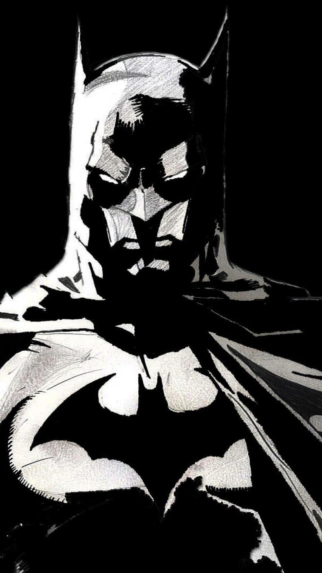 Batman monochrome artwork simple background black wallpaper