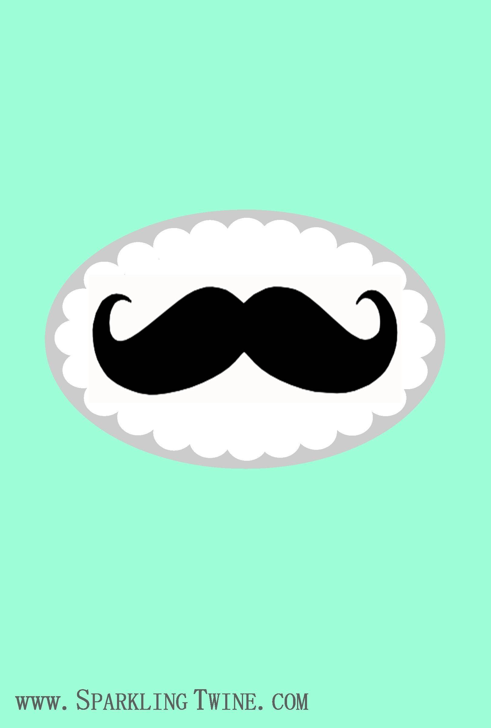 Cute Mustache Wallpaper on Tumblr