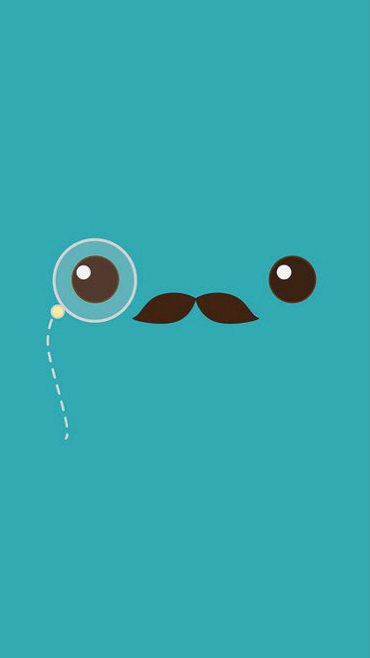 iPhone11papers.com | iPhone11 wallpaper |  ve72-hipster-moustache-cute-patterns