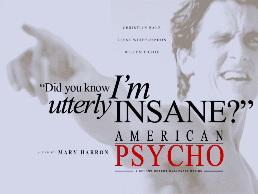 BEYOND HORROR DESIGN: AMERICAN PSYCHO (Mary Harron 2000)