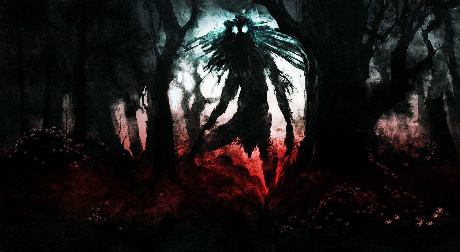 Creepy Wallpaper and Background Imagex877