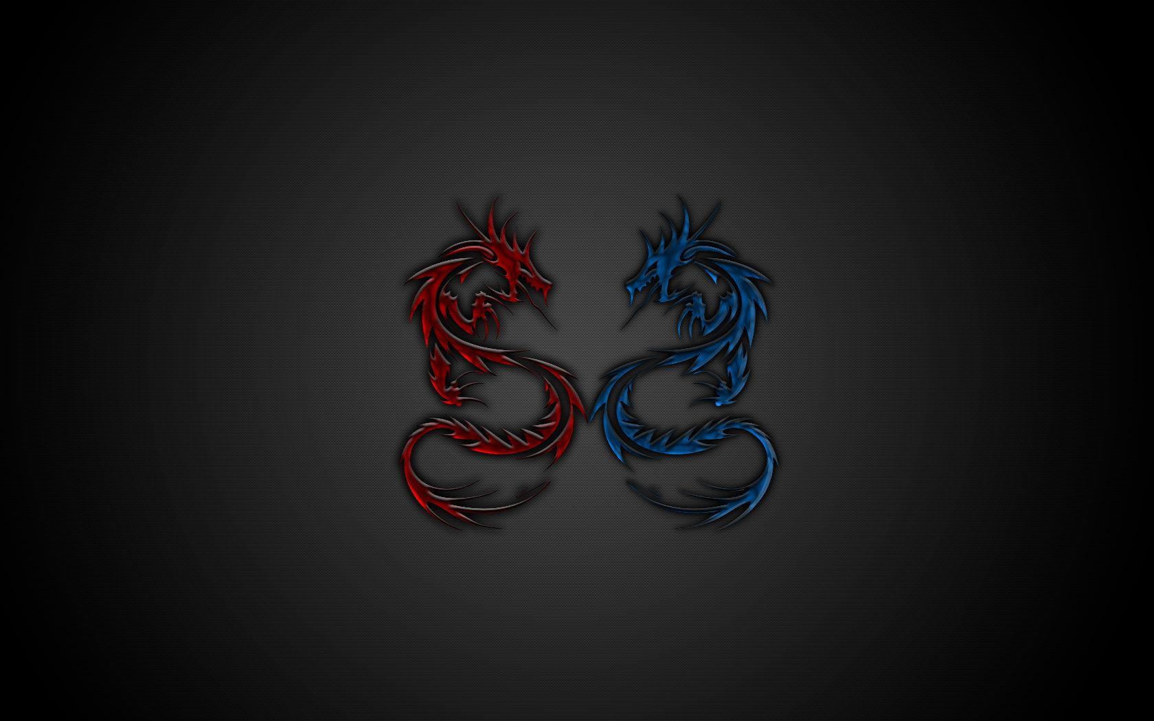 Tribal Dragon Wallpaper