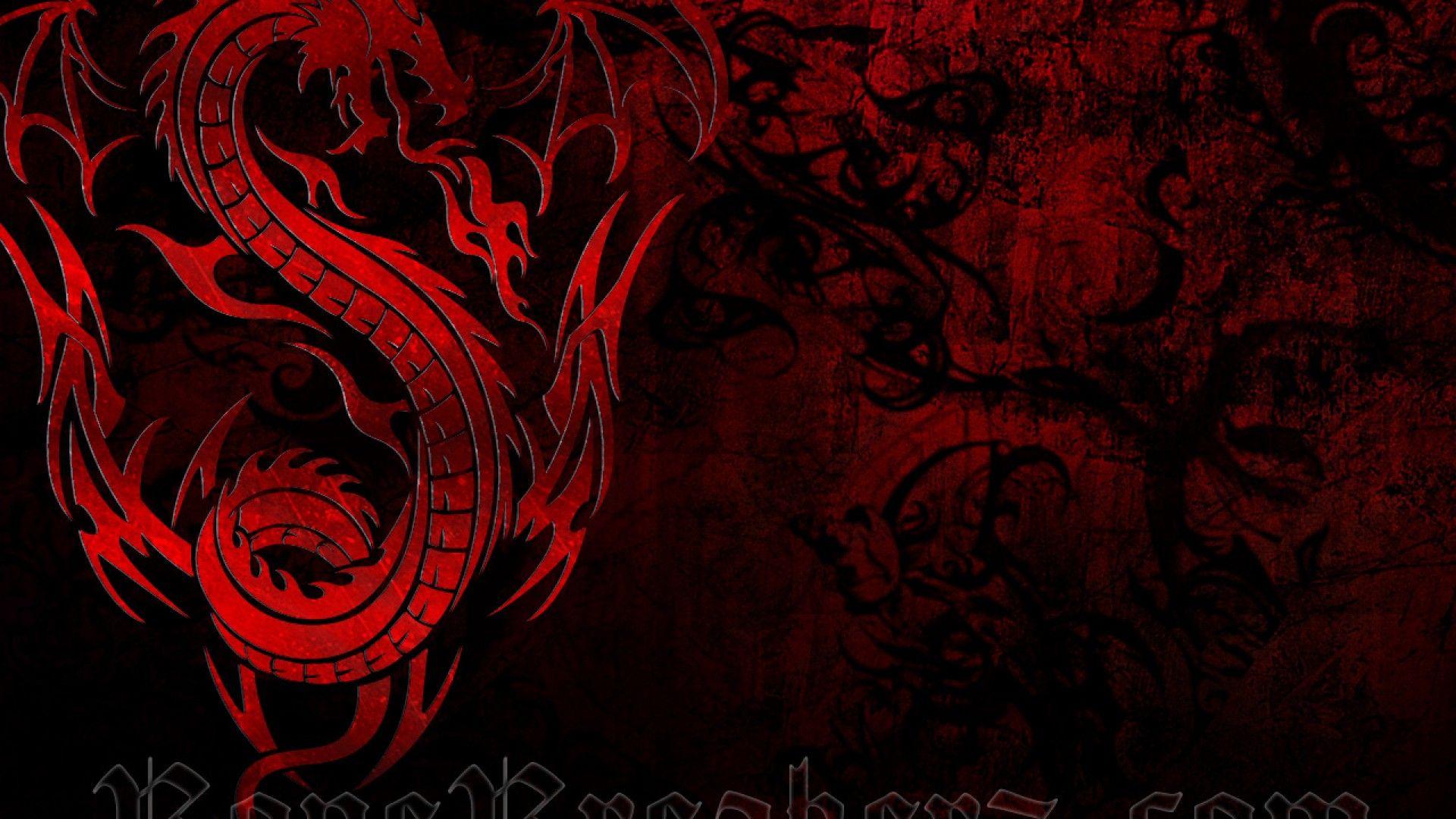 Dragon Tribal Wallpaper