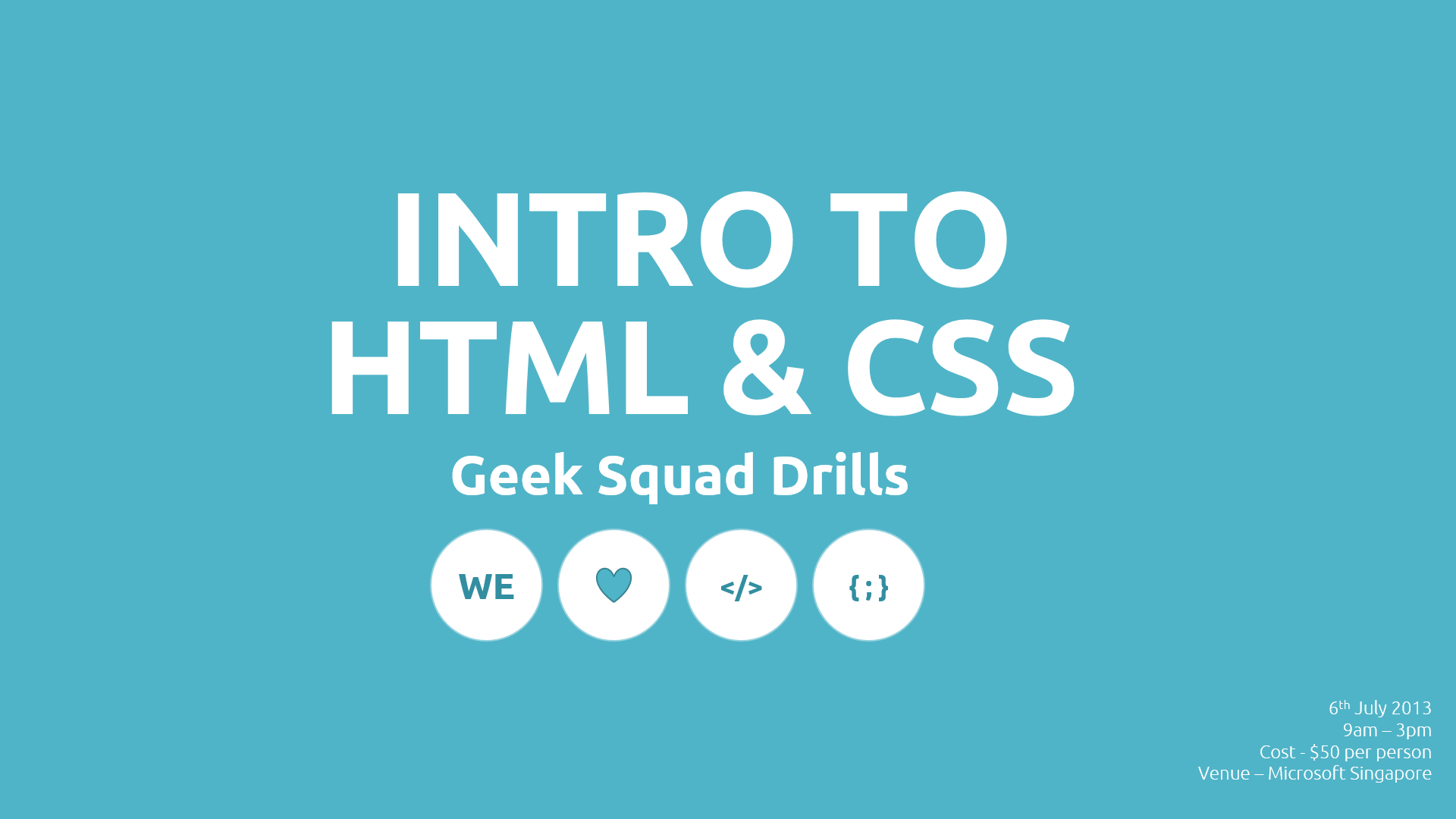 Geek Squad Drills: HTML & CSS (2nd edn)