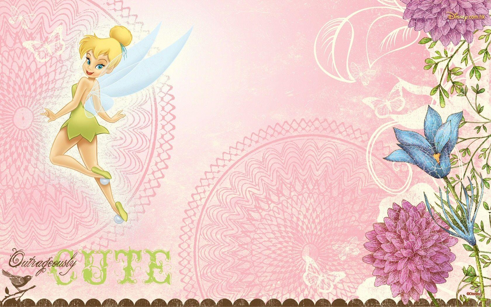 tinkerbell pink background 7. Background Check All