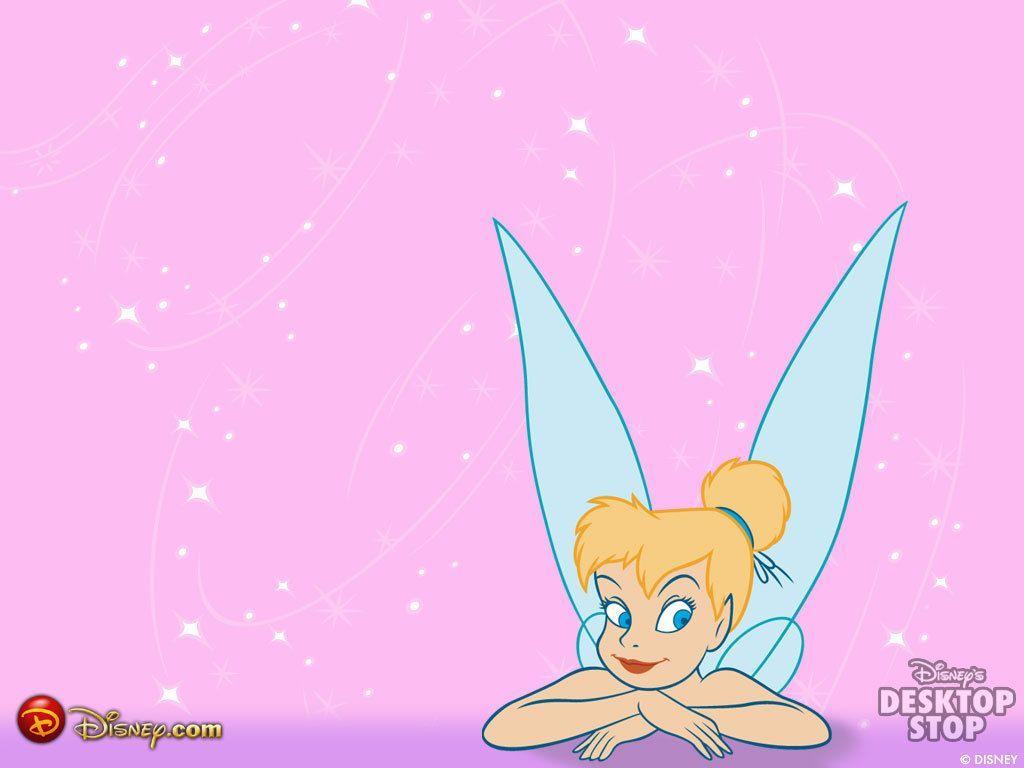 pink tinkerbell background