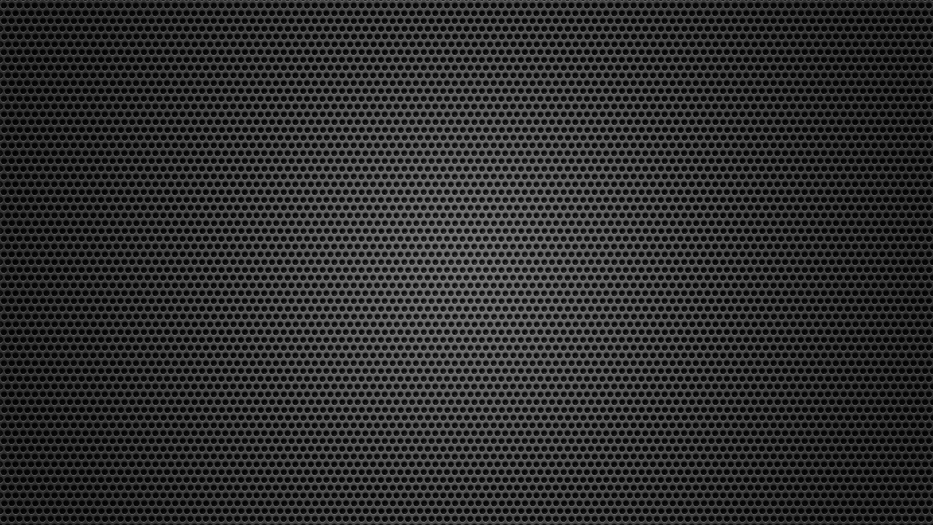 Download Wallpaper 1920x1080 mesh, metal, circles, dark, surface