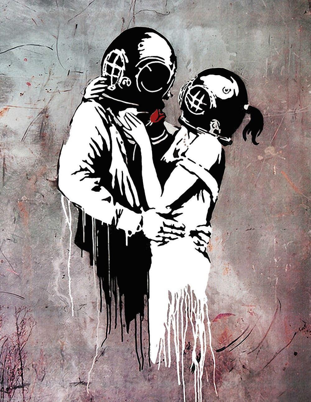 Banksy. Fonts. Banksy and Fonts