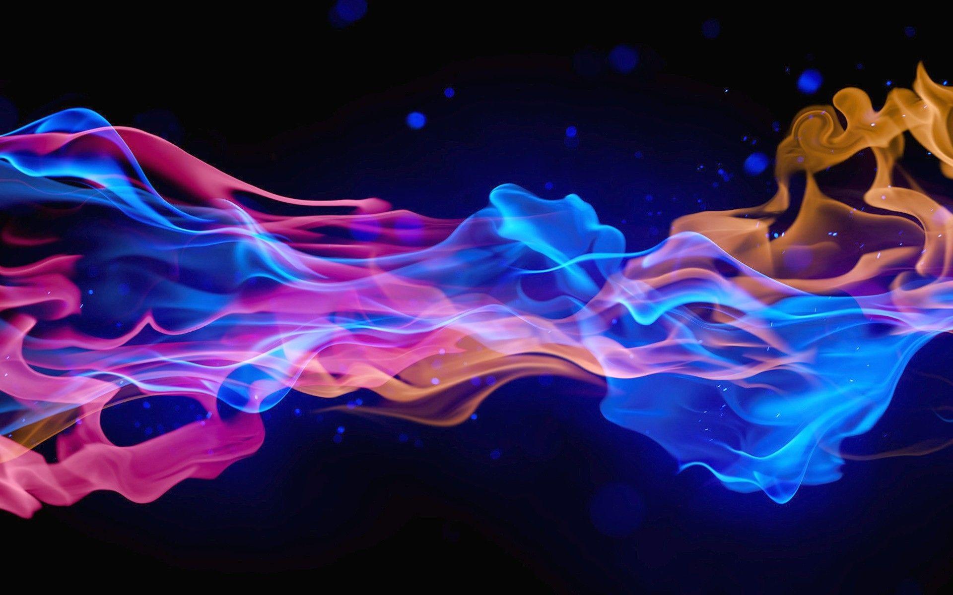 Colorful Smoke Wallpaper HD