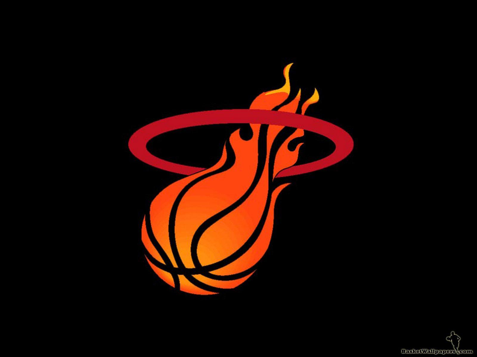Miami Heat Logo Wallpaper. Basketball Wallpaper at