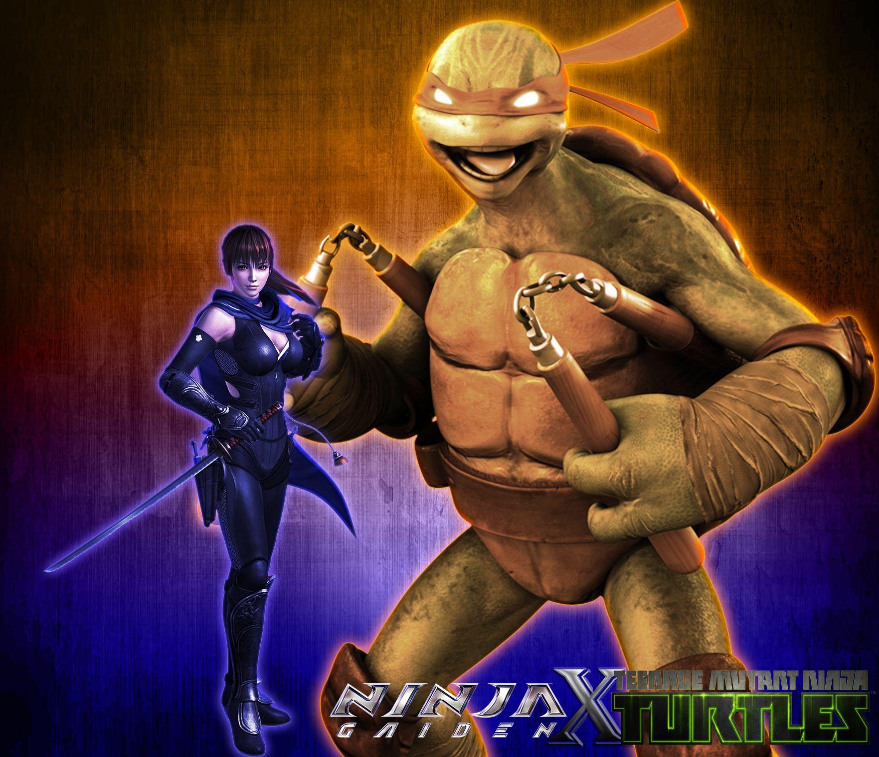 Ninja Gaiden X TMNT X Mikey Image 2