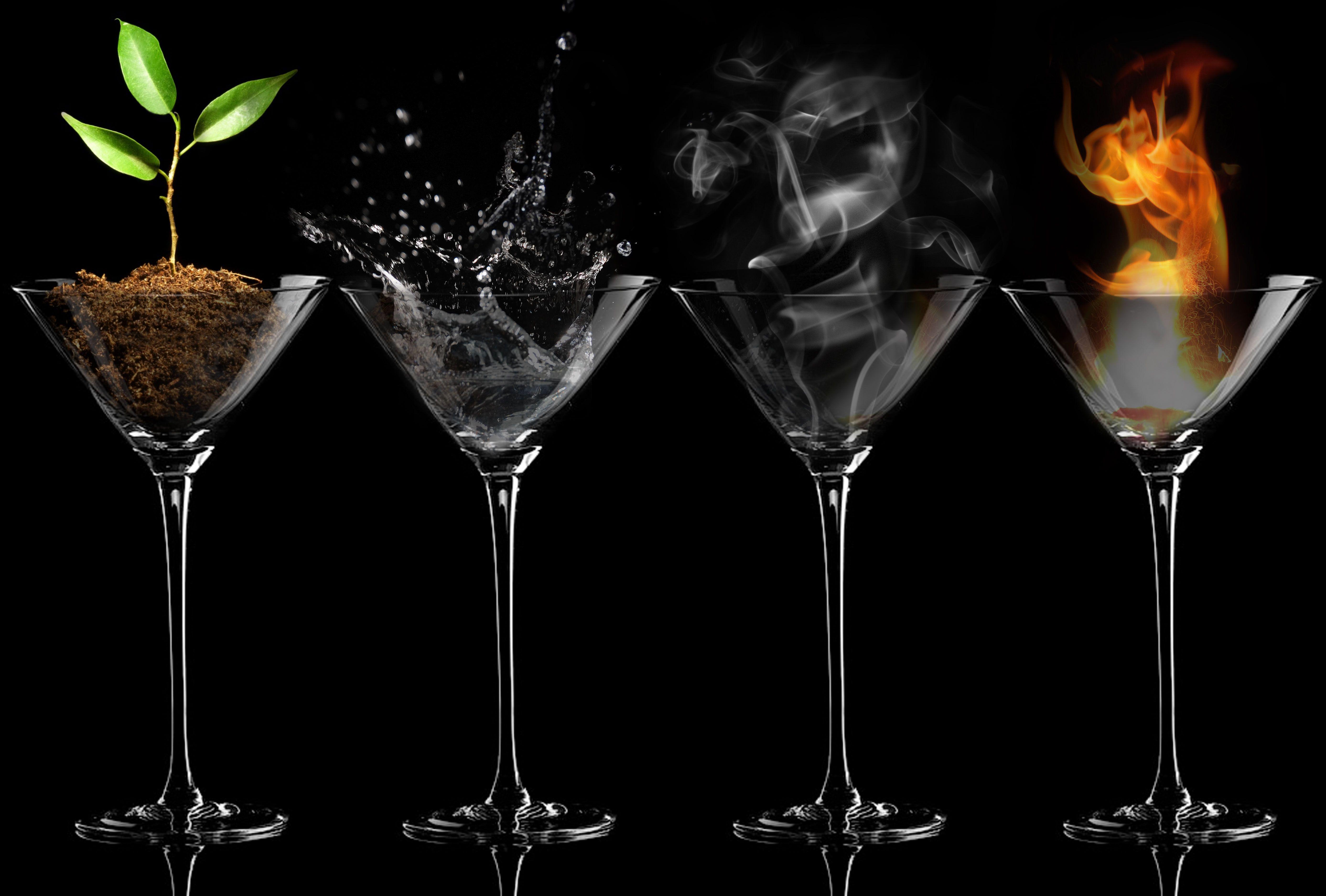 Awesome Earth Water Fire Air Elements Wallpaper. Elements