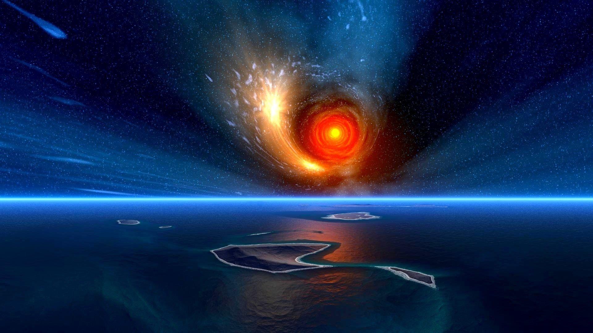 The three elements wallpaper. PC