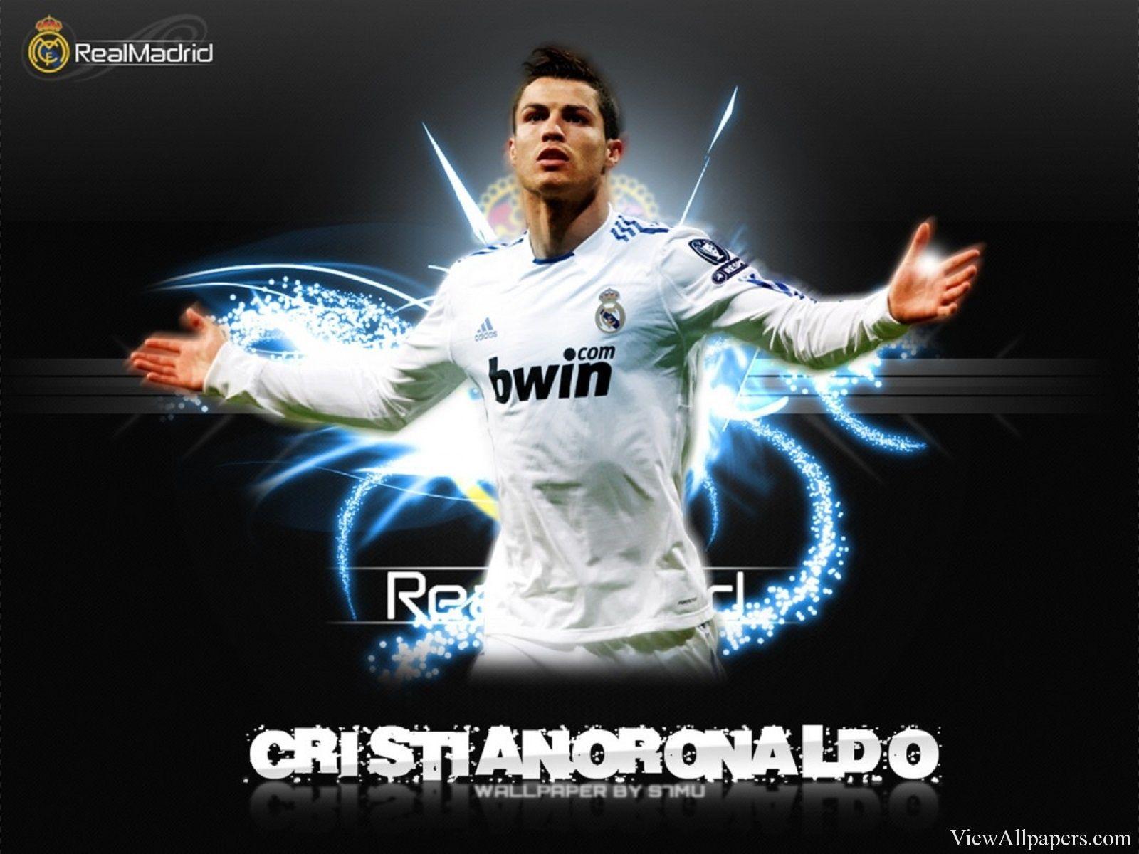 Cristiano Ronaldo CR7 Real Madrid Wallpaper. Cristiano ronaldo, Ronaldo, Ronaldo real madrid