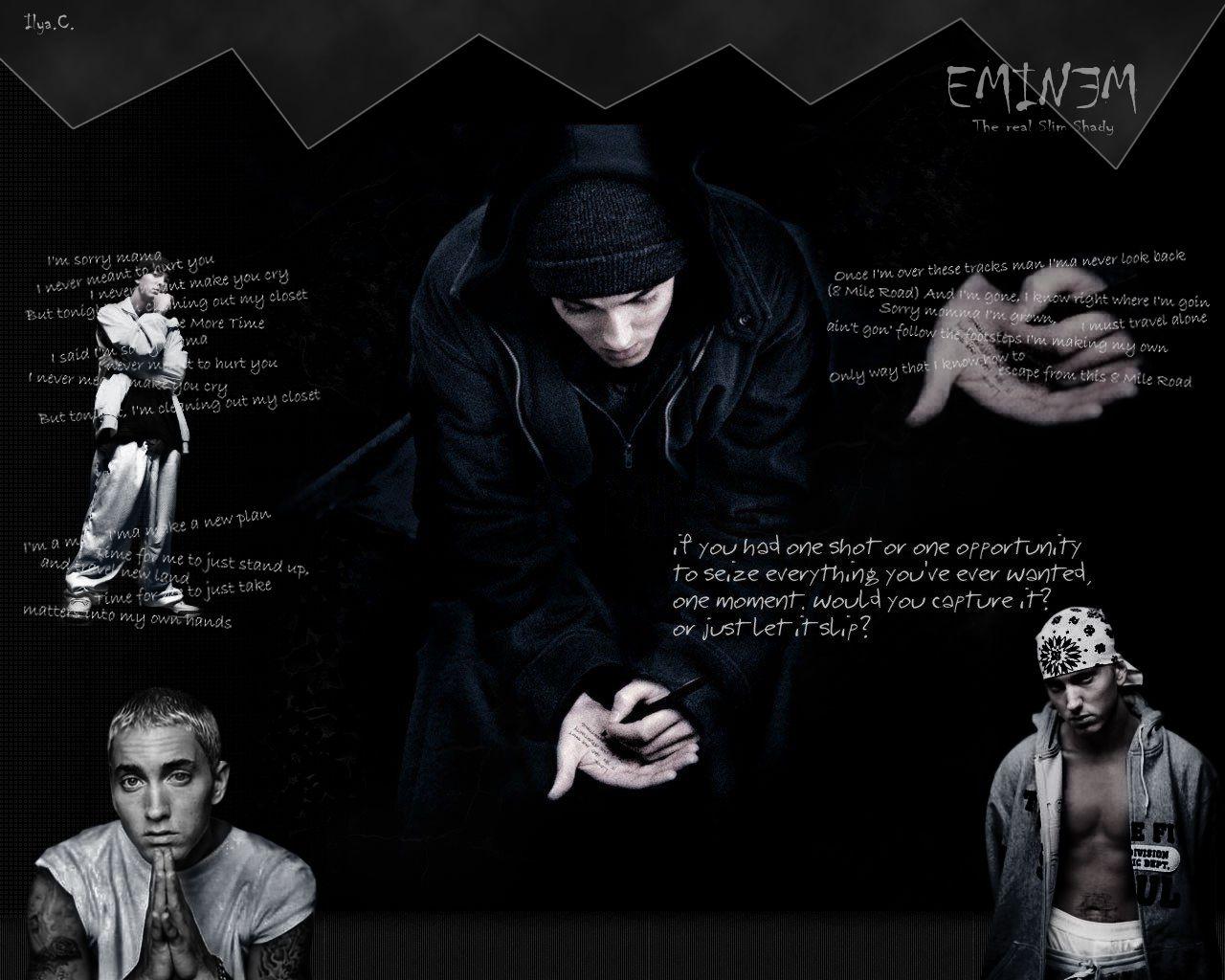 Eminem Image Quote Wallpaper