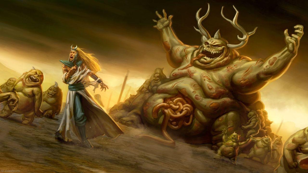 Warhammer Fantasy wallpaper. Daemons of Chaos