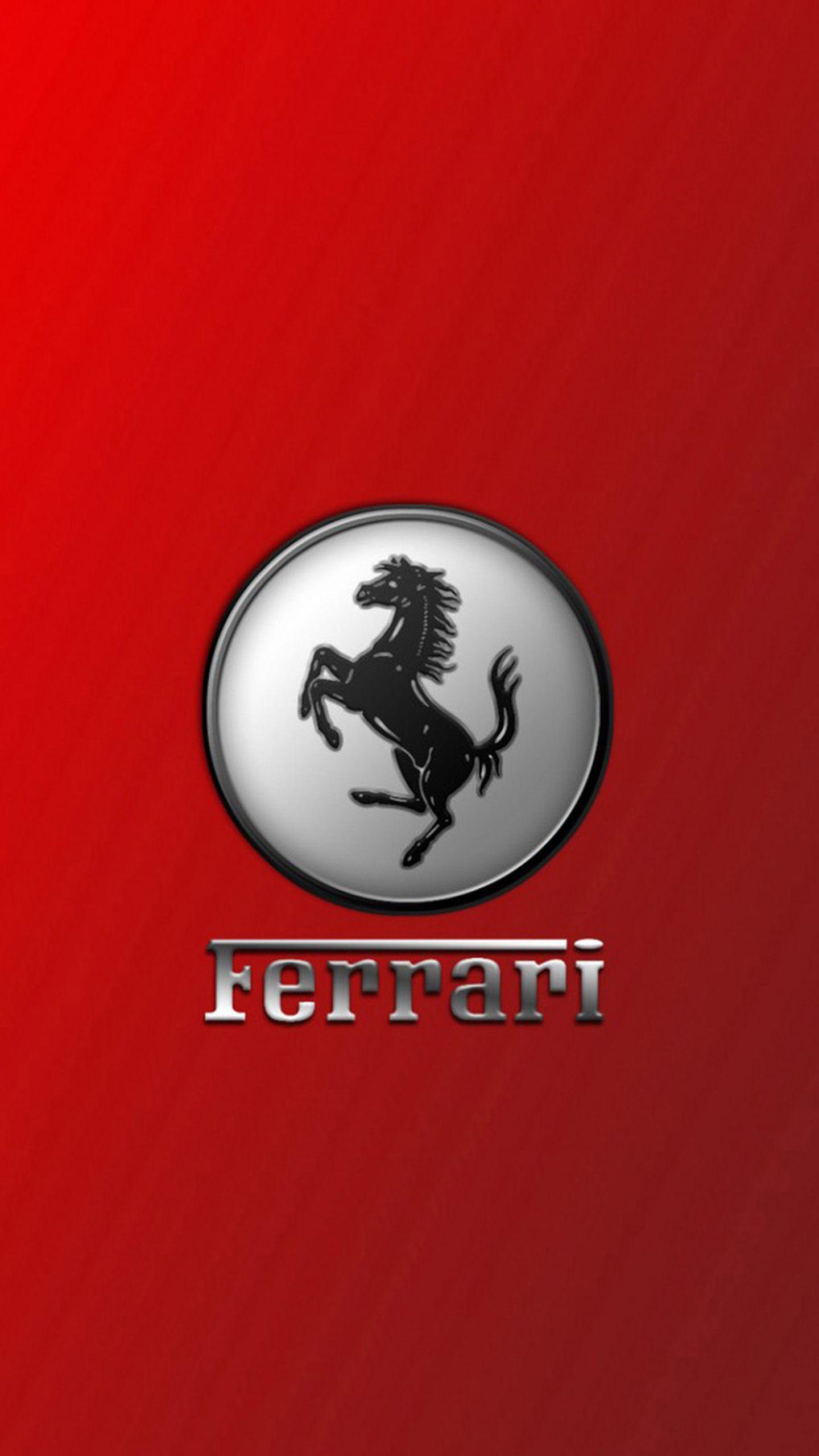 Ferrari Logo Galaxy S6 Wallpaper (1440x2560)