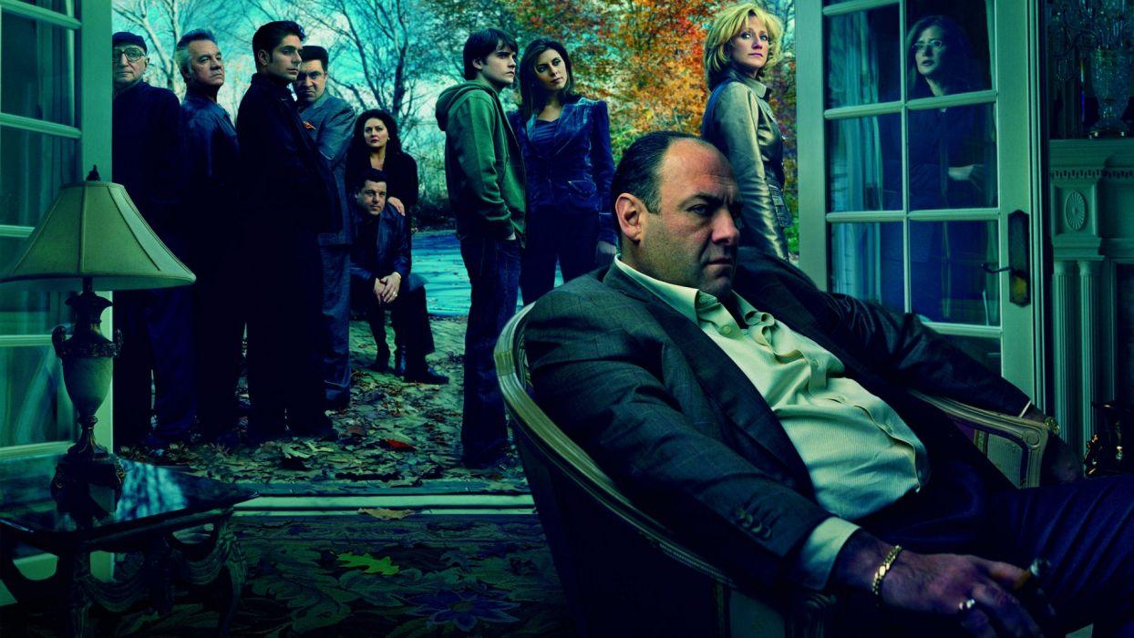 The Sopranos HBO gangsters mafia og people men women italian