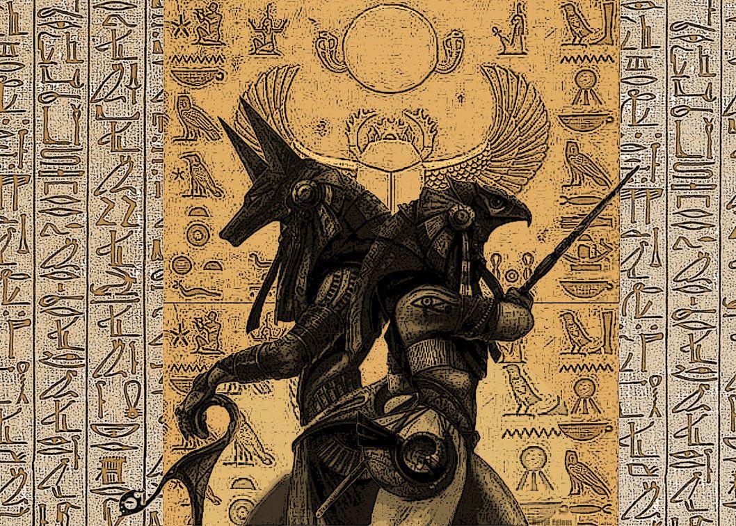 Anubis and Osiris by Dandelum. Anubis. Tattoo