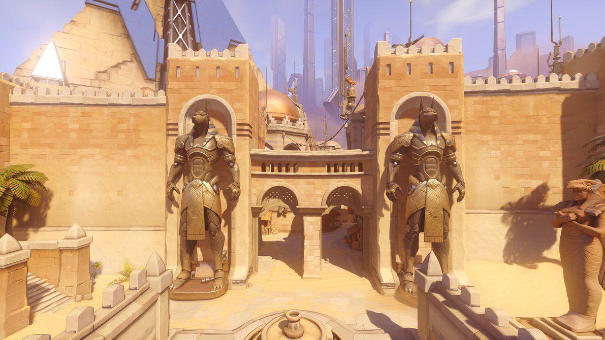 Temple Of Anubis Wallpaper (4K)