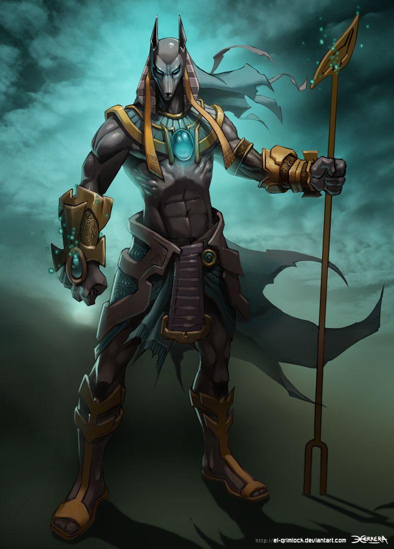 Anubis Fantasy Wallpaper