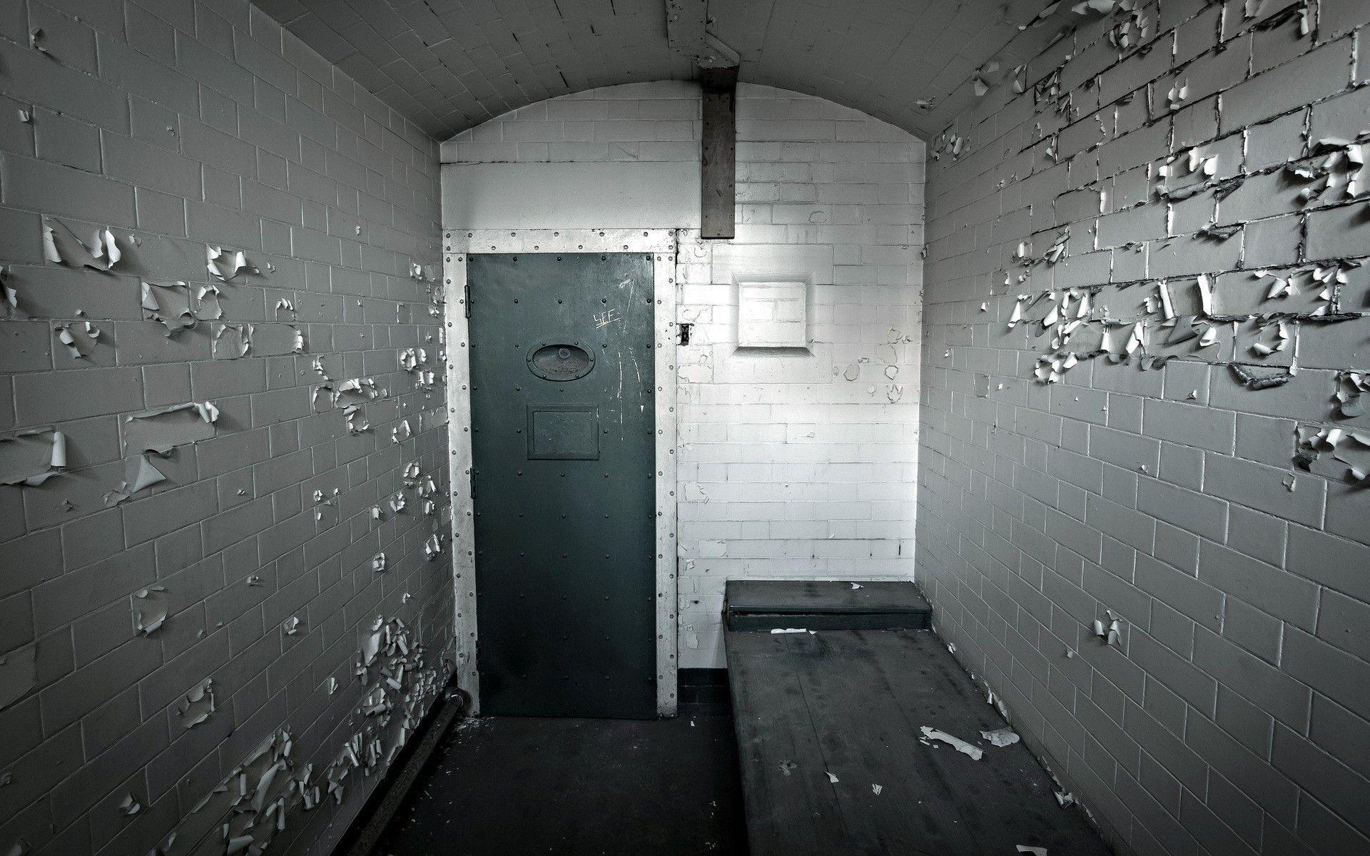 Cellar Door Prison Wall Wide Angle Wallpaper