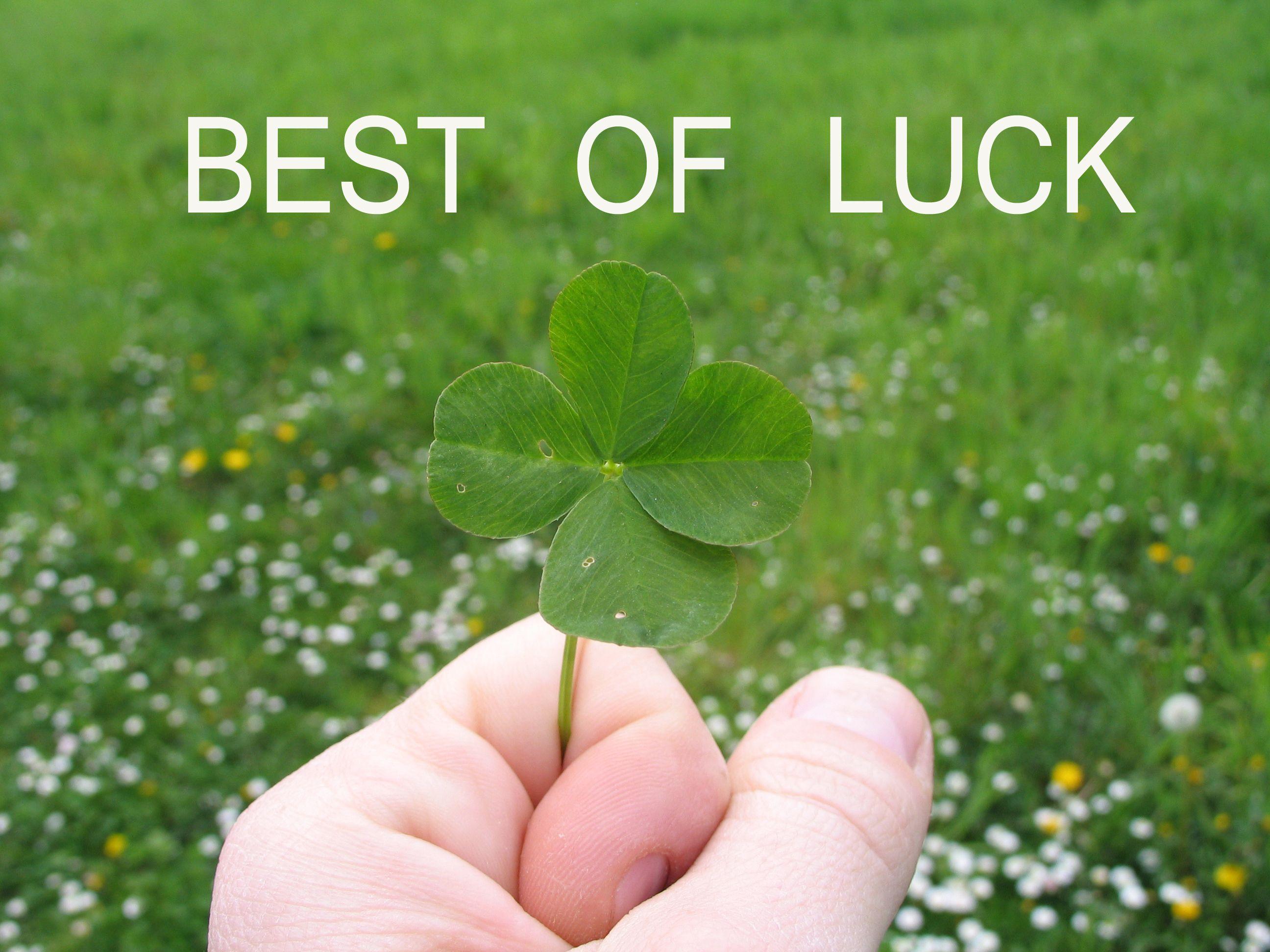 Download Good Luck Wallpaper HD Gallery
