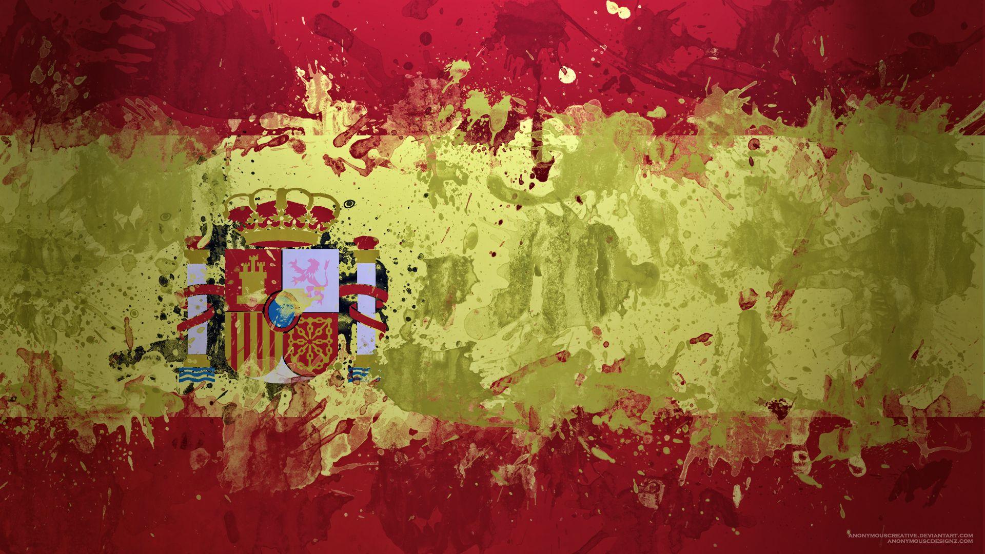 Spain Flag Wallpaper Hd