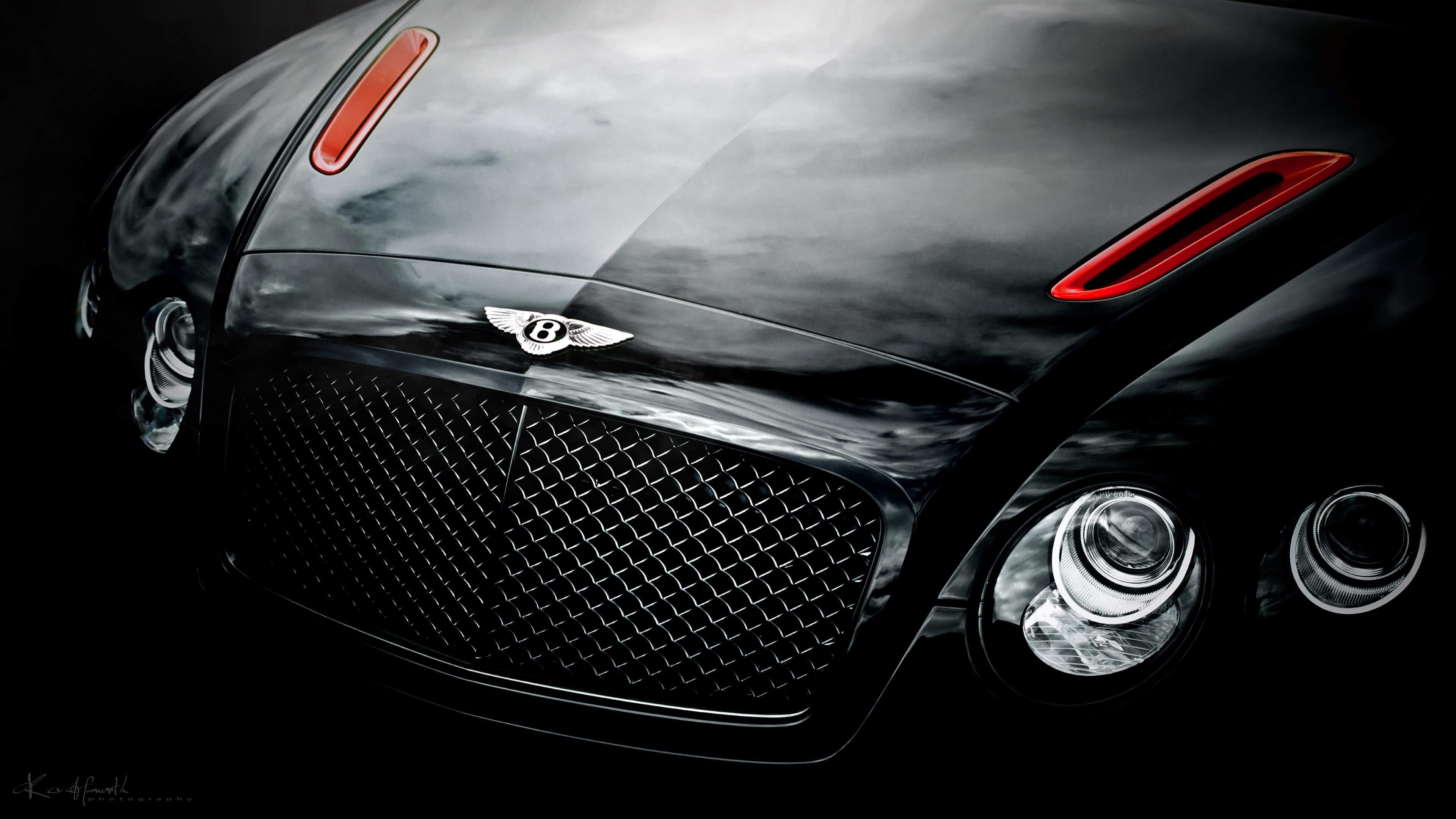 Black Bentley Continental GT Supersport 4K Wallpapers