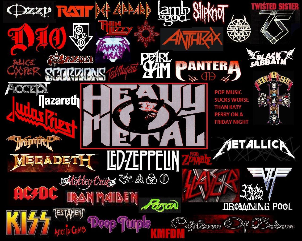 The headbangers \m/\m/ image Heavy metal wallpaper HD wallpaper
