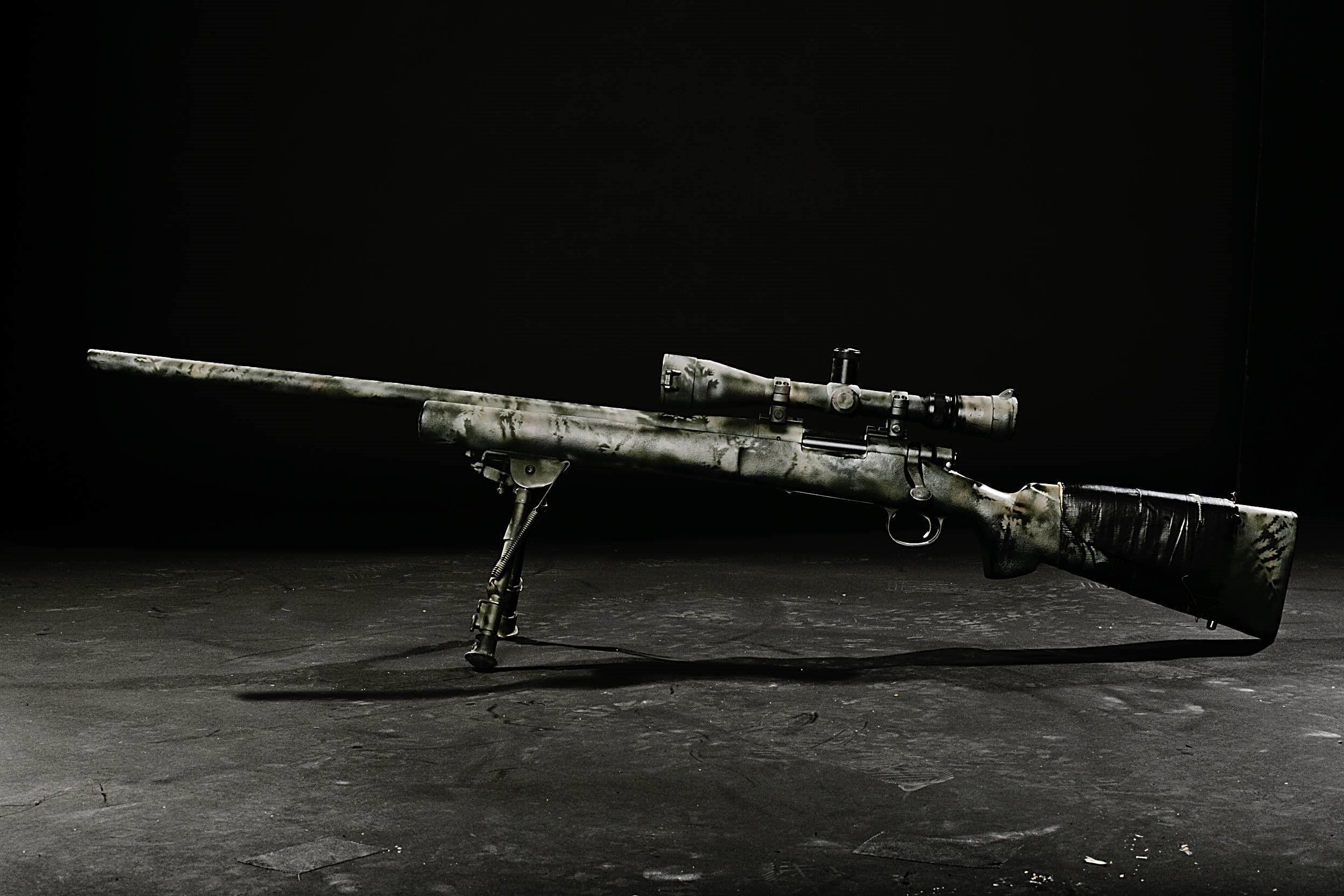 Sniper Rifle Wide Hd Wallpaper