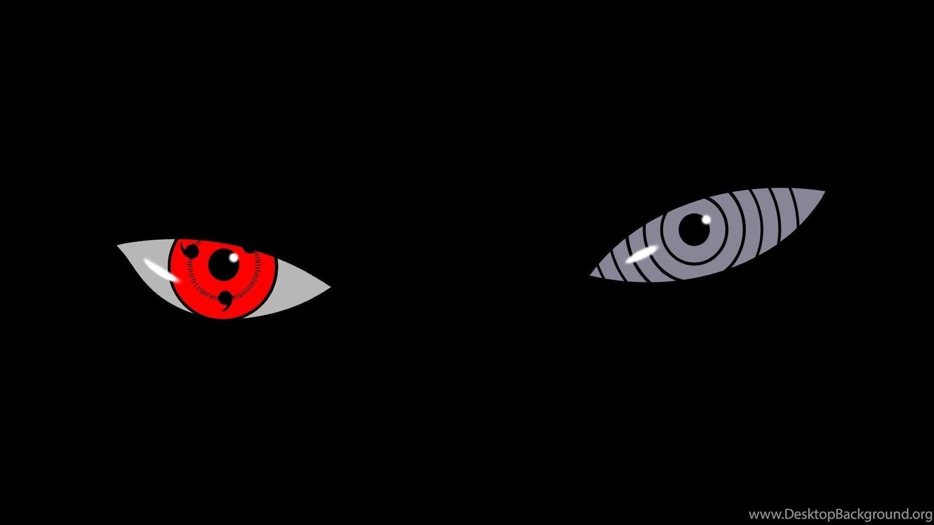 Eyes Naruto: Shippuden Sharingan Tobi Black Background Rinnegan