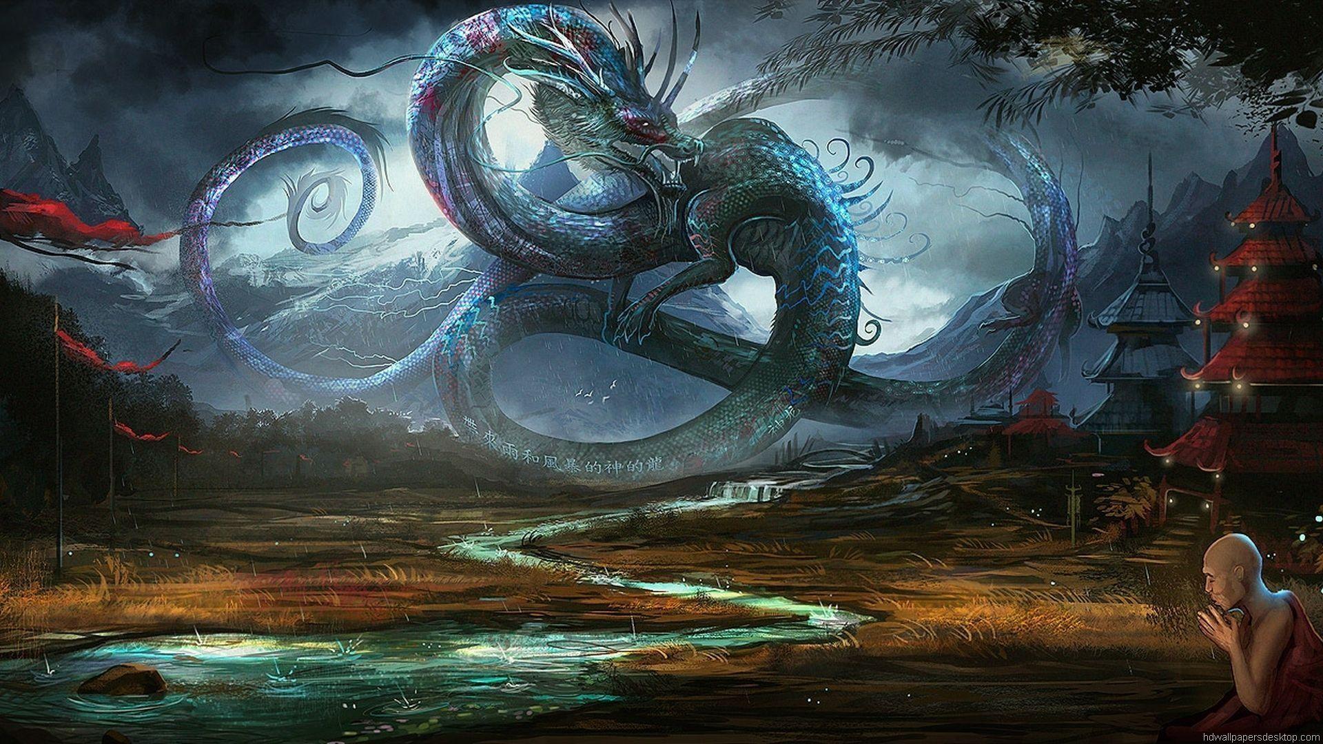 fantasy wallpaper and background. dragons Fantasy Wallpaper