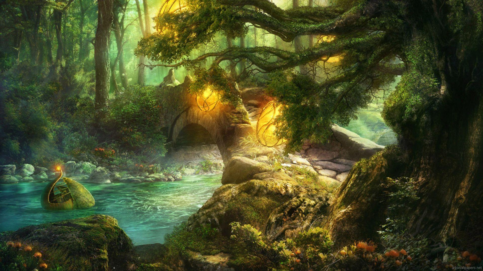Background Fantasy HD Widescreen Art On Wallpaper High Quality Of